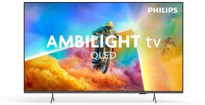 TV PHILIPS 43PQS8501/12, 108cm (43"), QLED, UHD 4K Smart TV, Titan OS - Ambilight