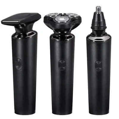 3-u-1 električni brijač – Dual-Ring 8D 360° rotirajući, IPX7