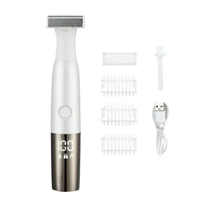 Punjivi 3-u-1 trimer za nos, uši i obrve, inox oštrica, 120min