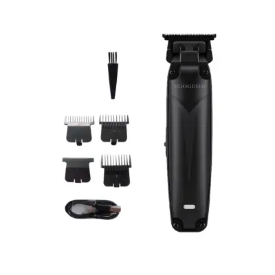 Profesionalni trimer za pompadour — ABS crni, 1800mAh, 10W R-ostrica