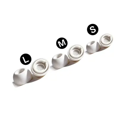 Zamjenski/Kompatibilni – Samsung čepovi za Buds3/4 Pro, 3 para White