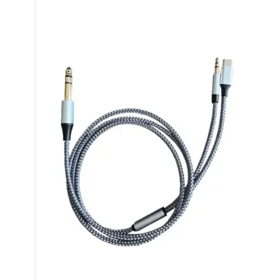 Stereo kabel 6.5mm na 3.5mm s Type-C i ugrađenim DAC-om, SNR>90dB