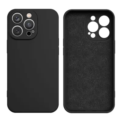 Hurtel Silikonski Ovitak za Samsung Galaxy A36 5G - Crni