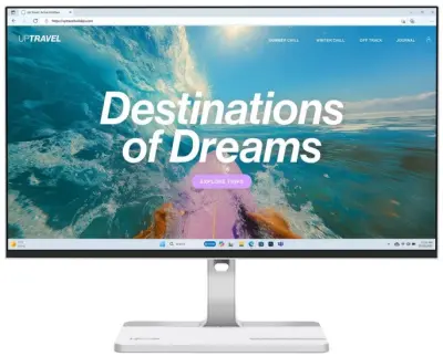 Monitor 23,8" Lenovo L24D-4C, IPS, FHD, 144Hz, 1ms, USB-C