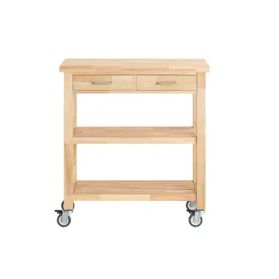 Kuhinjski kolica Ladica Kotačići Boja Drvo 80x40x90cm FKW24-II-N