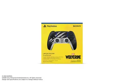 PS5 Dualsense Wireless Controller Marvel’s Wolverine Adamantium Limited Edition