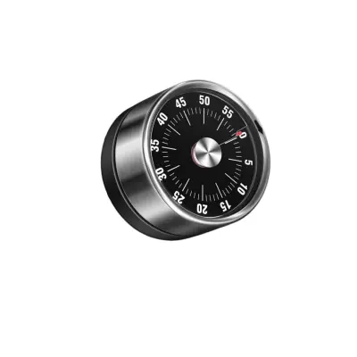Mehanički kuhinjski tajmer 304 inox, rotacijski, magnet