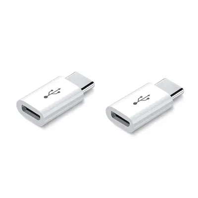 Dva kratka adaptera Android na USB-C za brzo punjenje