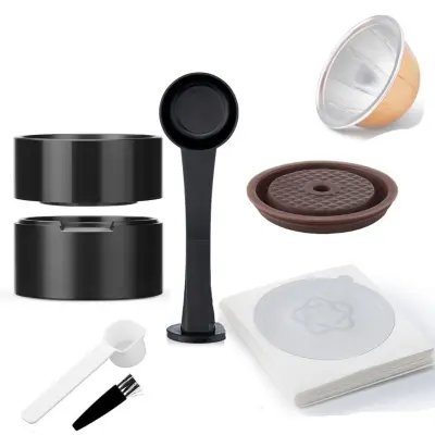 Set za punjenje višekratnih kapsula PP, kompatibilno s Dolce Gusto  230 ml