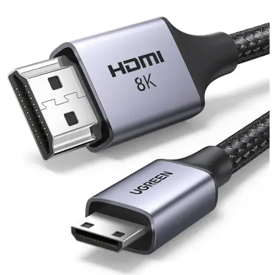 UGREEN mini HDMI na HDMI kabel 8K 2.1 1 m