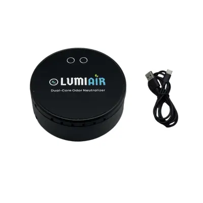 Dvostruki solarni USB pročistač zraka s ozonom i ionima za auto i dom