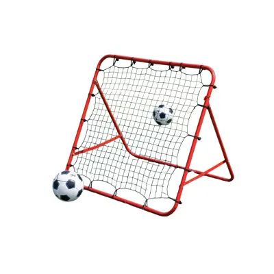 Mreža za odbijanje nogometa s lijevanim okvirom i PE mrežom 4cm Red