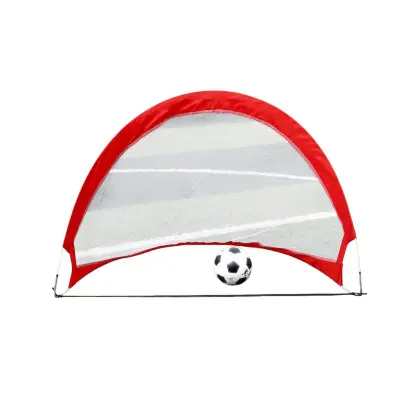 Prijenosni sklopivi vodootporan nogometni gol,150.00cm x 90.00cm x 90.00cm Red