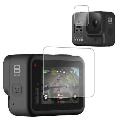 Zaštitno kaljeno staklo zaslona za GoPro HERO 7 Silver, 2 kom