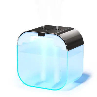 USB ovlaživač zraka s dvostrukim mlaznicama, 1000ml, tih za sobu