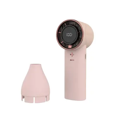 Jinfeng prijenosni ručni ventilator, 3600mAh, 3 brzine, koncentrator Pink