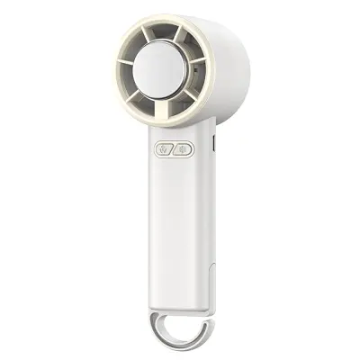 Semikondiktorski mini ventilator za hlađenje bez leda, prenosiv Bijela