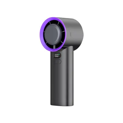 Prijenosni plavo-sivi ledeno-hladni ventilator s LED zaslonom