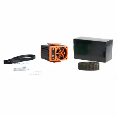 Ventilator za pojas 10000mAh: Prijenosni ventilator s USB punjačem