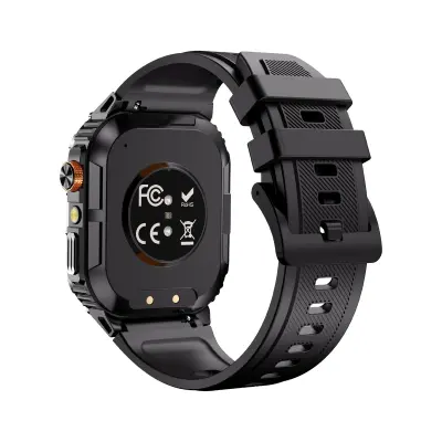 Multifunkcionalni pametni sat s nadzorom zdravlja i Bluetooth pozivima Crna