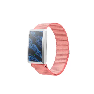 Pametna narukvica bez zaslona s ECG, HRV, IP68, Bluetooth 5.0 Orange