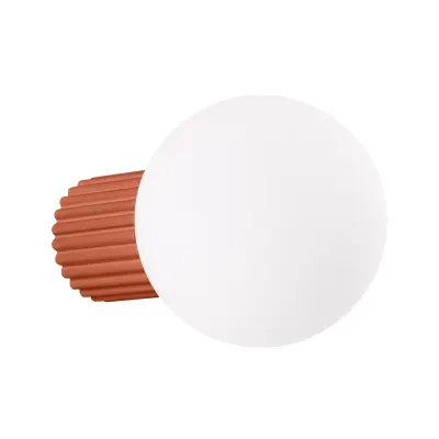Zidna lampa HALO crvena oker IP44