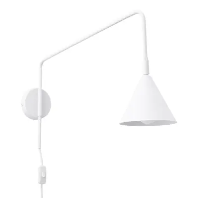 Zidna lampa NOX bijela