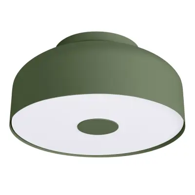 Stropna lampa OMIQ maslinasto zelena