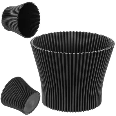 cvetlični lonec 13 cm pokro za rastne plastike cvetlični lonec crne boje