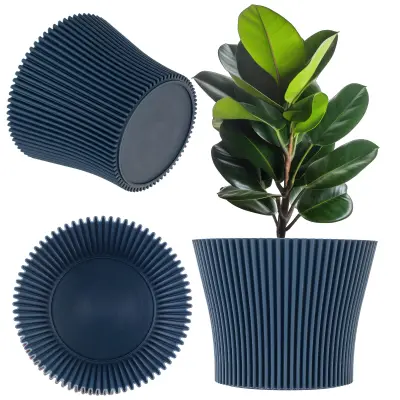 cvetlični lonec 17 cm plastični lonček granatno jabelo