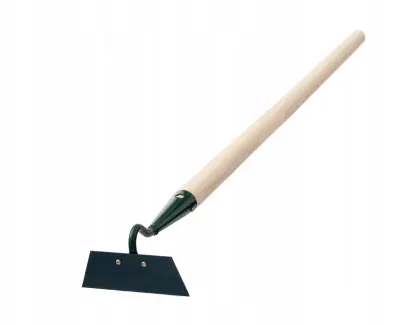 Vrtna motika za kopanje plevela, izkopavač 12 cm, kavelj 120 cm