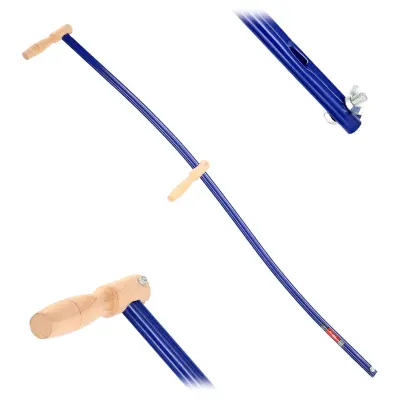 Kovinska vrtna ročna kosilnica s polnom gređom 147 cm
