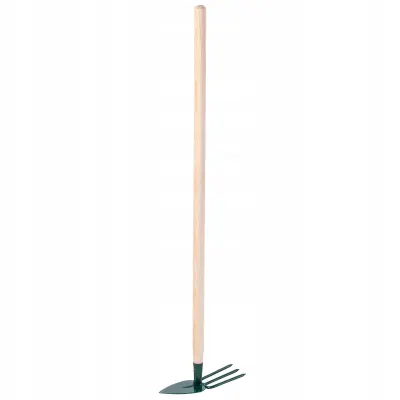 Vrtna motika za kopanje, kopač z vilama 7 cm, kavelj 83 cm