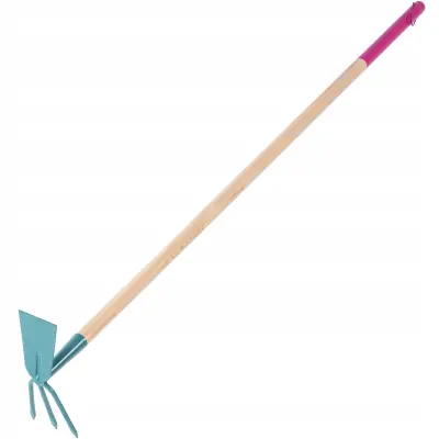 Vrtna motika za kopanje, kopač z vilama 10 cm, ženska, 134 cm
