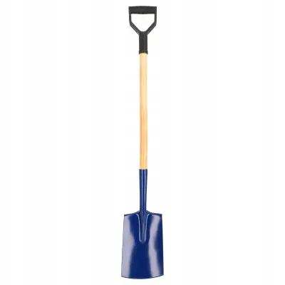 ravna lopata 122 cm za kopanje vrta z rihankem