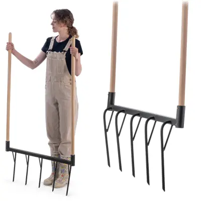 Ročni zamrzivač za zemlju 77 cm jaka kovina s 145 cm rične