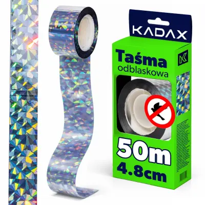 Odsevni trak za odganjanje ptic 50M, odsevni trak za odganjanje ptic za golobe i škorce