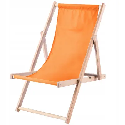 Leseni vrtni ležaljnik za na plažo, zložljn, poljski, visokokakovosten prážník