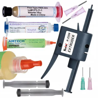 Set K-2208 – Pištolj Za Aplikaciju Topnika, 2 Igla 1,3/0,8 mm, Duljina 135 mm, 10cc | Preciznost, Izdržljivost