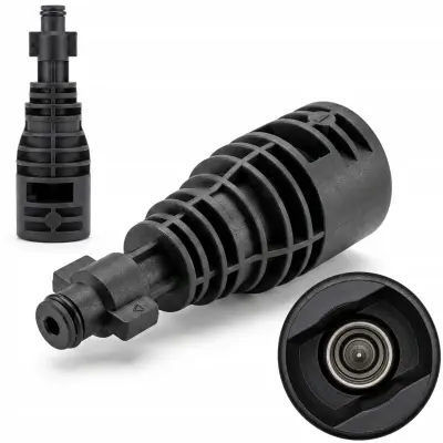 Adapter Bosch Stari Tip – Zamjenski Dio Za Visokotlačni Perač Bosch | Plastična Priključnica, Kompatibilno s Kärcher Bayonet K