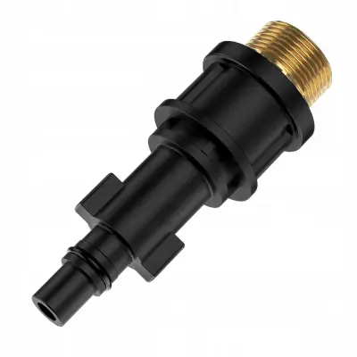 M22 Adapter – Zamjenski Dio za visokotlačni perač Black&Decker, Bosch Novi Tip | Vanjski Metalni Navoj M22, Izdržljiv, Crn