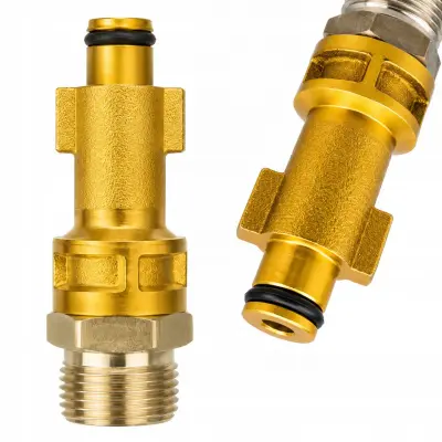 Zamjenski Dio Za Visokotlačni Perač Bosch – Bayonet Adapter Vanjski M22 | Osovina 12 mm, Medenina