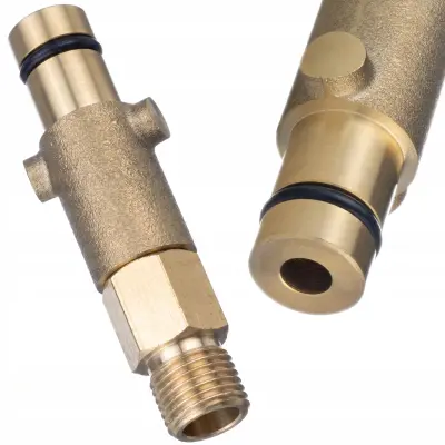 Zamjenski Dio za Visokotlačni Perač Nilfisk Gerni Husqvarna Stihl – Mesingani Adapter, Vanjski Navoj 1/4" | 160 bar, 60°C, Otporan Na Koroziju