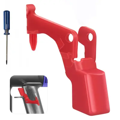 PowerFix Trigger V‑Red – Gumb Okidač Ojačan | Zamjenski Dio za usisavač Dyson V10 V11 SV12 SV14, 5,4x3,3x1,6 cm, Torx