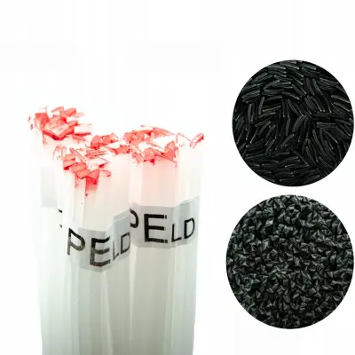 PELD 50g – Lemna Žica Za Zavarivanje Plastike, Visoka Kvaliteta | Duljina 42 cm, Profil 8 mm/3,5 mm, Temperatura Taljenja 230–280°C, Bijela