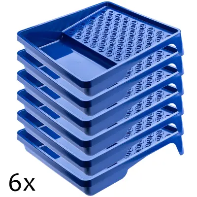 pladenj za boju velik 320x350 mm za valjček za barvanje komplet pladnjev za valjčke 6 kosov