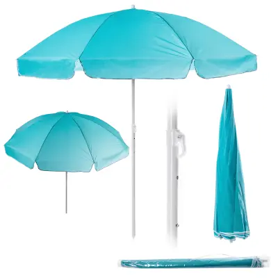 Vrtni senčnik za balkon, terazo, 220 cm, velik, zložljn za plažo + prevleka