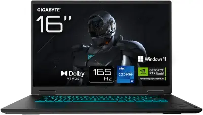 Otvorena ambalaža - Laptop Gigabyte Gaming A16 3THK3DE894SH / Ryzen 7 / RAM 32 GB / SSD Pogon / 16,0″ WUXGA