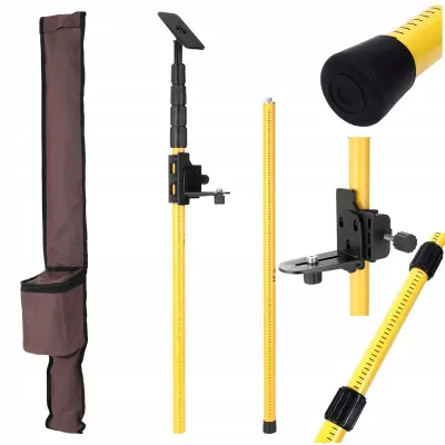 285 cm Teleskopski Stativ – Podesiva Visina, Univerzalan Navoj 5/8 | Radni Raspon 10–285 cm, Fi 32 mm, 2,6 kg, Torba