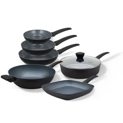 BE Living Set 6 tava Delight Black